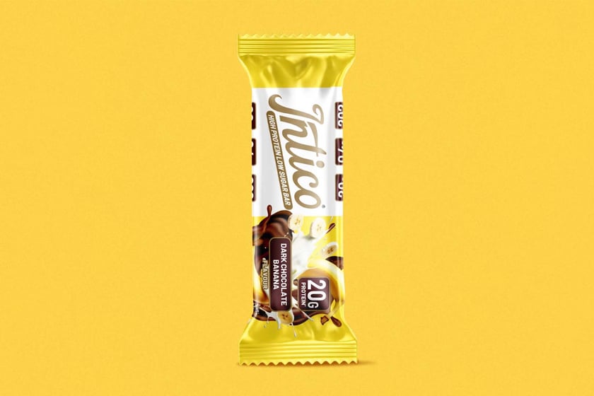 Intico Dark Chocolate Banana Protein Bar