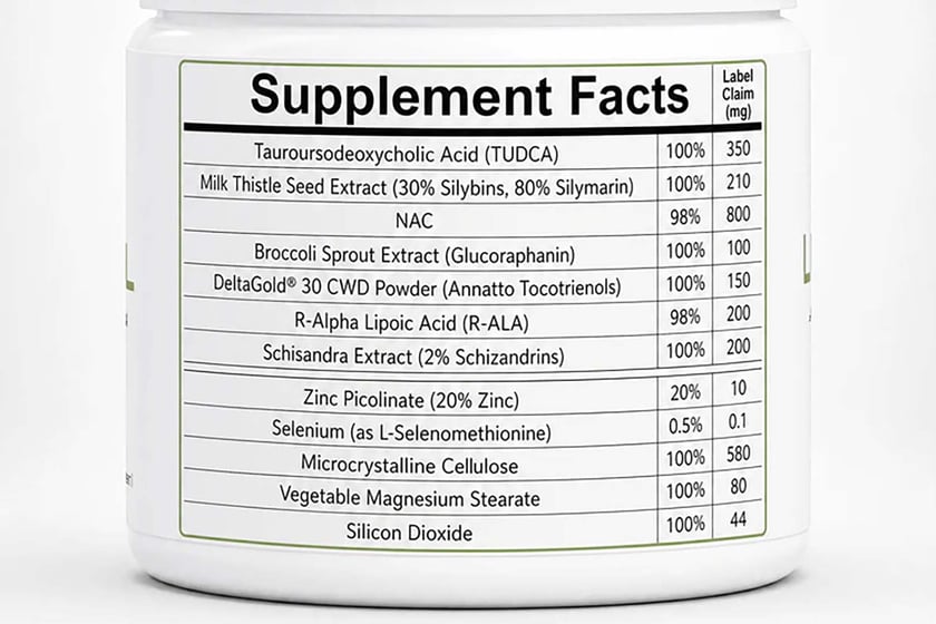 Swolverine Liversol Label