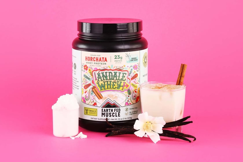 Earth Fed Muscle Horchata Whey Protein