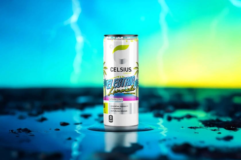 Electric Lemonade Celsius Energy Drink