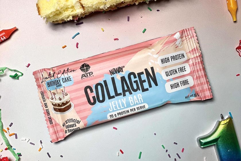 Birthday Cake Noway Collagen Jelly Bar