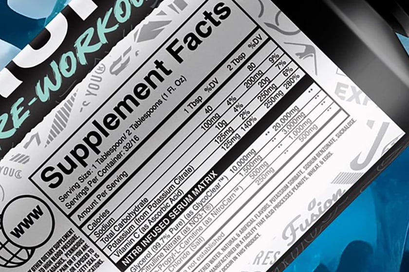 Inspired X V1 Nutra Fsu Nitrum Label