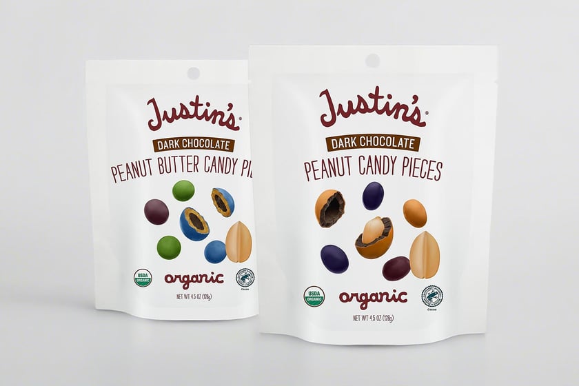 Justins Chocolate Candy Pieces
