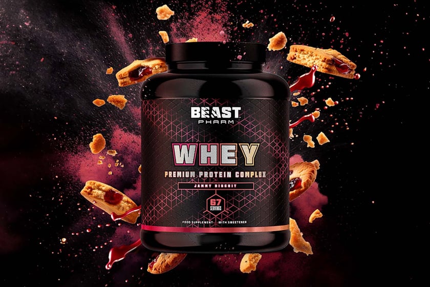 Beast Pharm Jammy Biscuit Protein Powder