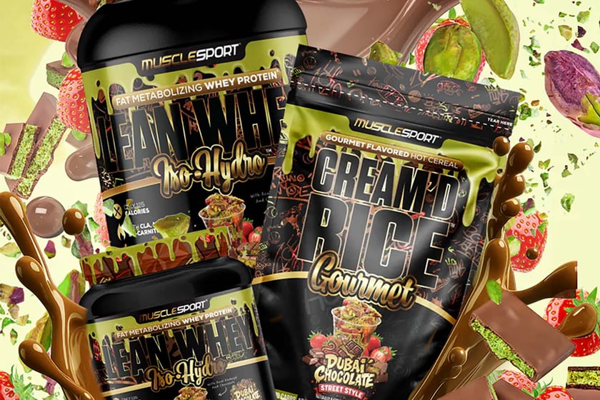 Muscle Sport Dubai Chocolate Lean Whey And Creamd Rice