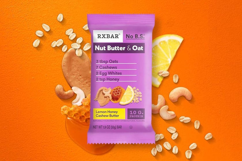 Lemon Honey Cashew Rxbar Nut Butter