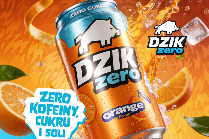 Orange Dzik Zero In A Can