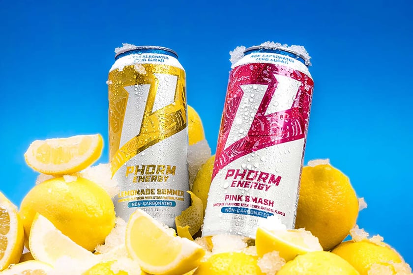 Non Carbonated Pink Smash Phorm Energy