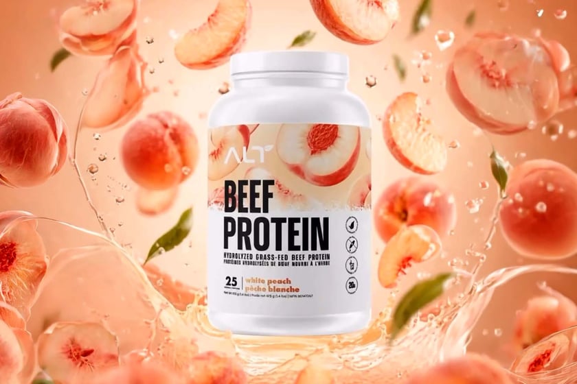 Alt White Peach Beef Protein