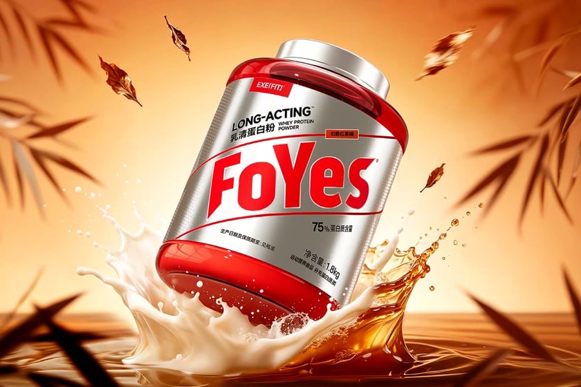 Foyes Early Grey Tea Protein Powder