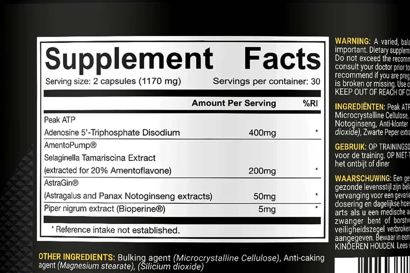 Dedicated True Power Label