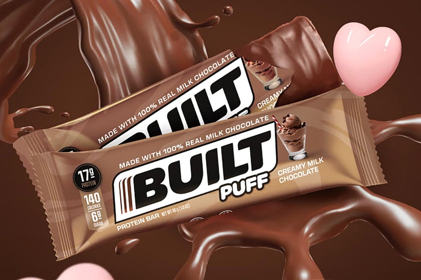 Creamy Milk Chocolate Built Puff Protein Bar