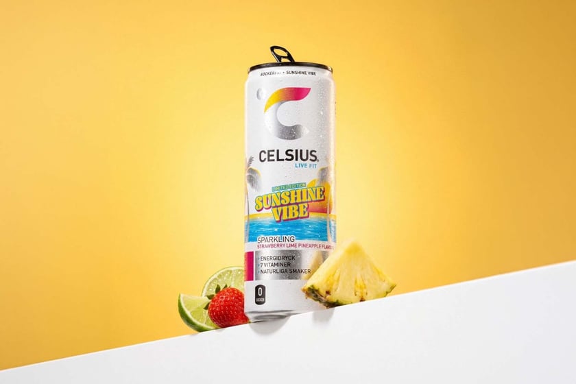Sunshine Vibe Celsius Energy Drink