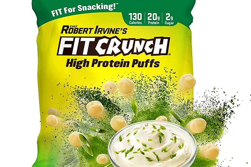 fit crunch high protein puffs