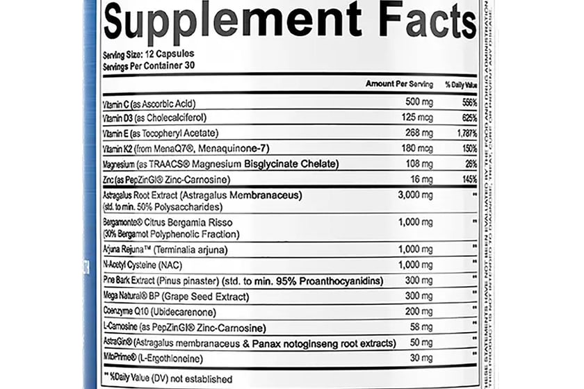 Like A Pro Complete Health V2 Label