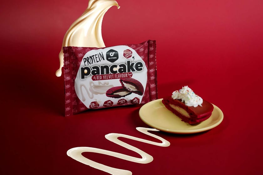 Go Fitness Red Velvet Protein Pancake