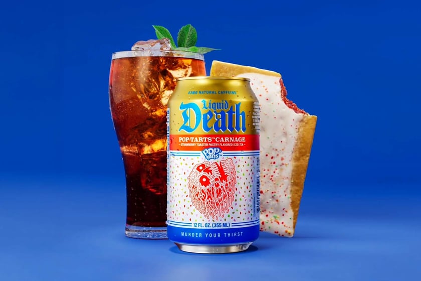 Liquid Death Pop Tarts Carnage