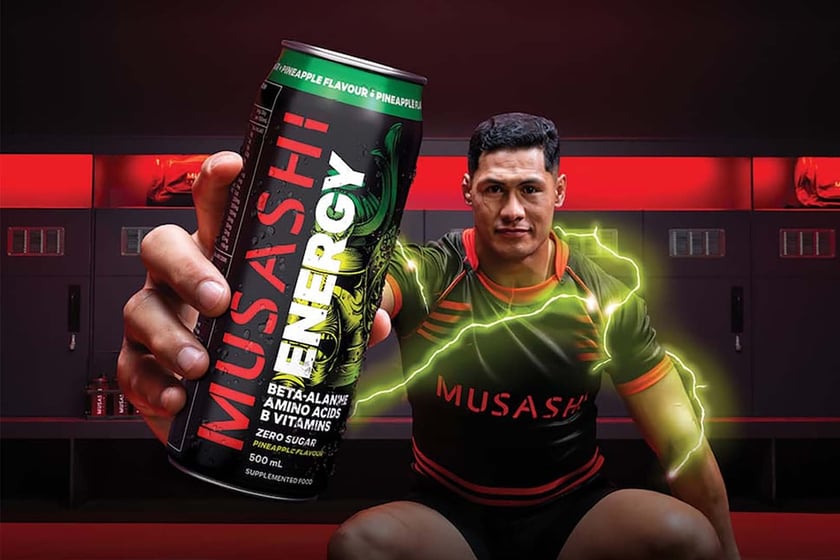 Pineapple Musashi Energy Drink