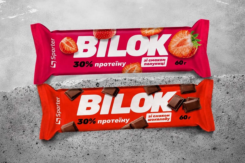 Strawberry And Chocolate Sporter Bilok Protein Bar
