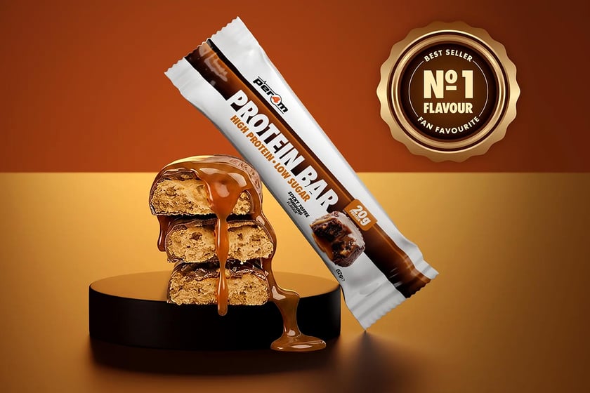 Sticky Toffee Pudding Per4m Protein Bar