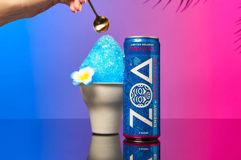 Shave Ice Zoa Energy Drink