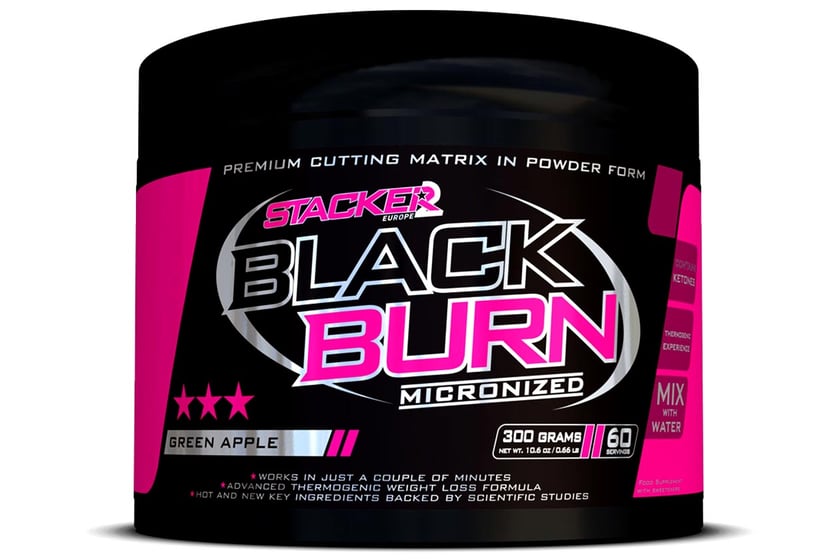 Stacker2 Europe Green Apple Black Burn