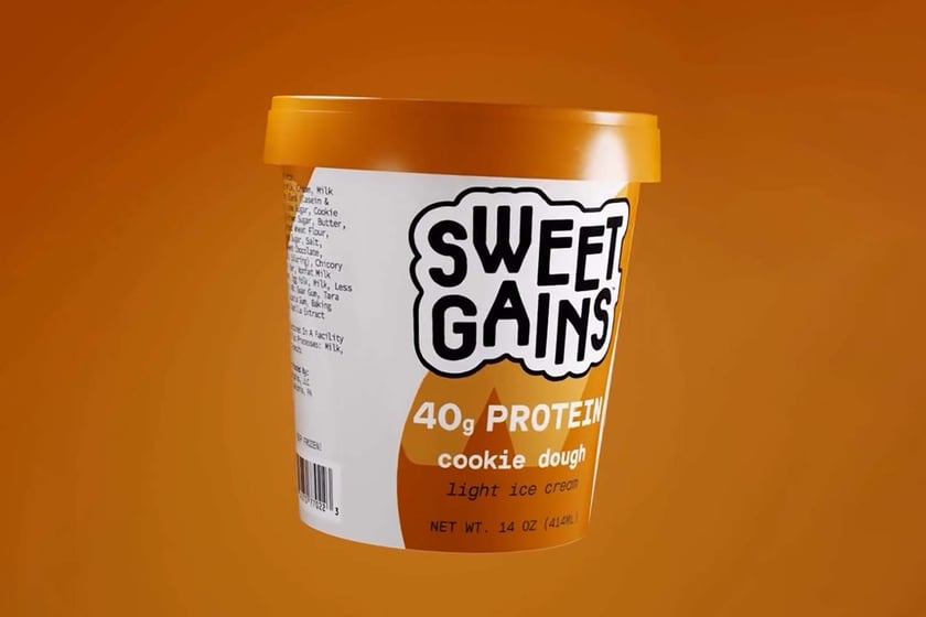 Sweet Gains Cookie Dough Ice Cream