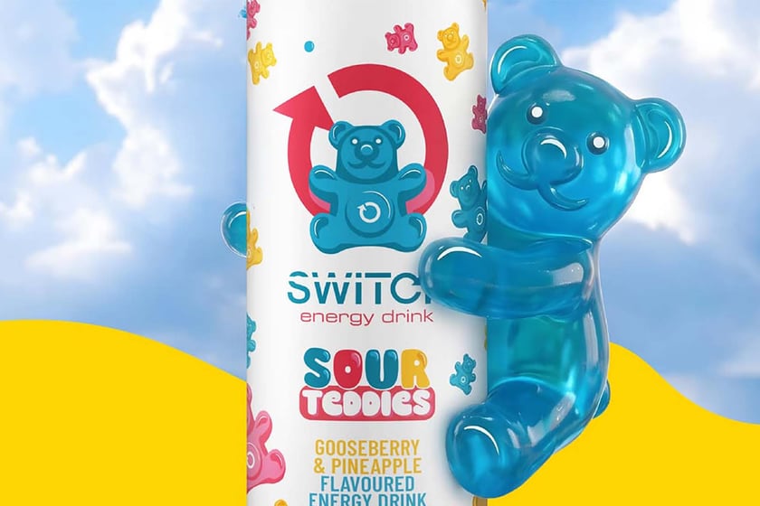 Sour Teddies Switch Energy Drink