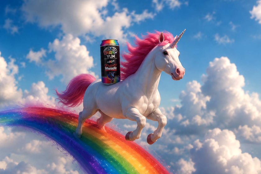 Unicorn Candy Craniyum Energy Drink