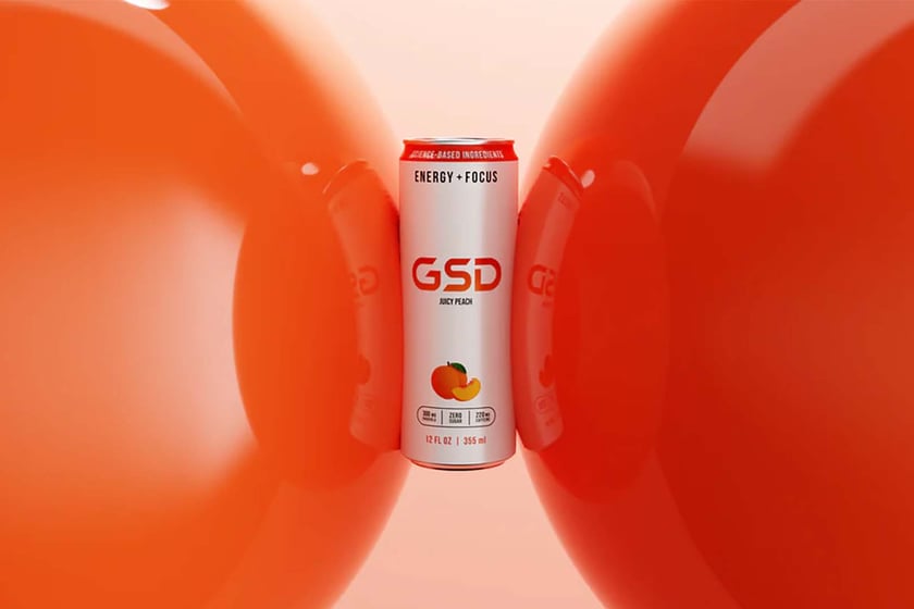 Gsd Energy Drink Peach