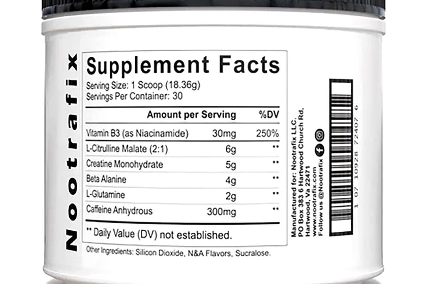 Nootrafix 1.1 Pre Label