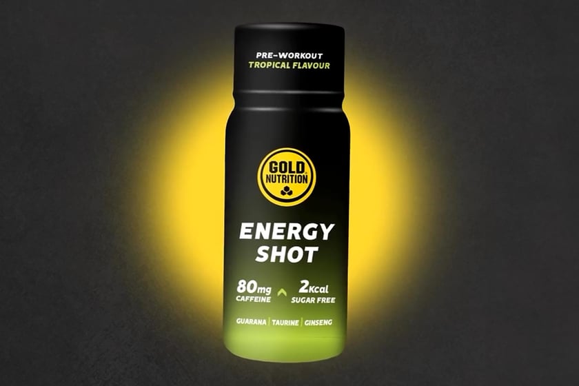 Gold Nutrition Rebranded Energy Shot