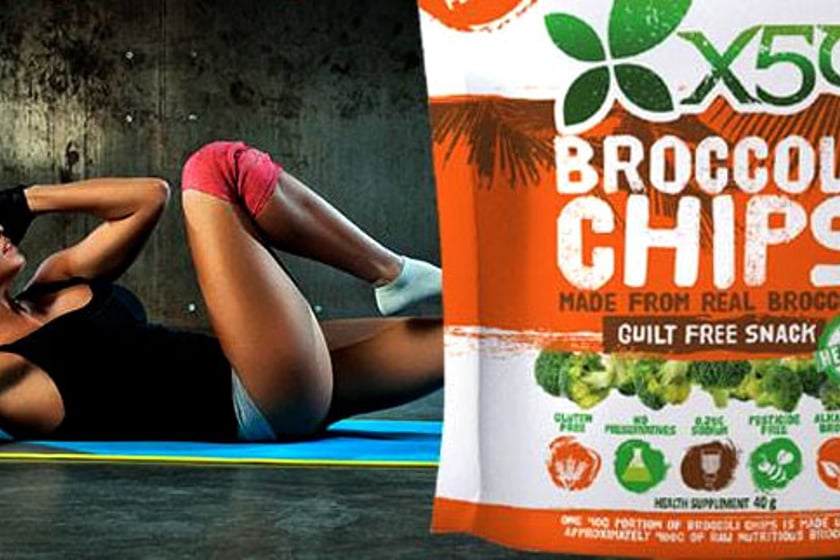bbq broccoli chips