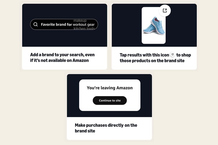 Amazon Outside Shopping Testing