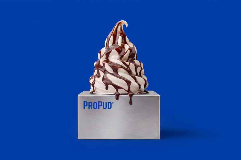 Propud Protein Soft Serve With Toppings
