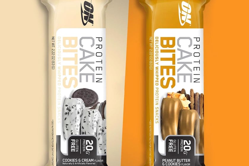 cookies cream protein cake bites