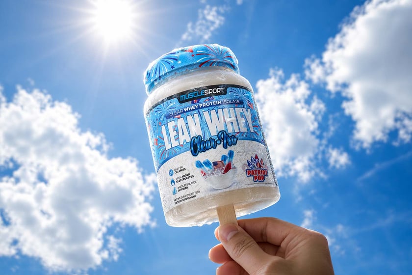 Muscle Sport Patriot Pop Lean Whey Clear Iso