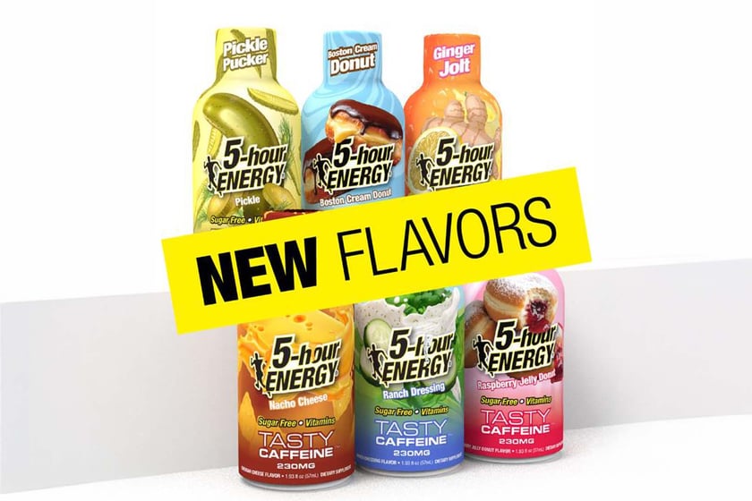 New Flavors Of 5 Hour Energy April 26