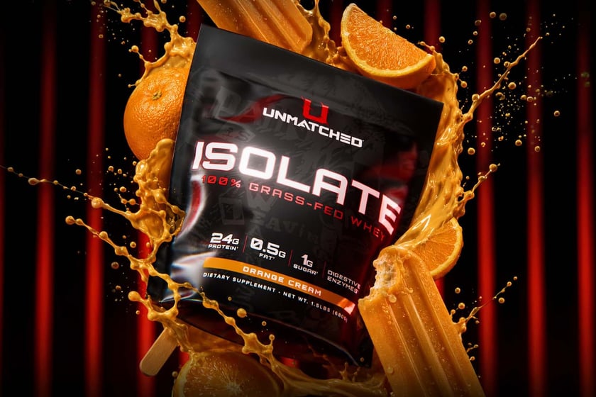 Orange Cream Unmatched Isolate