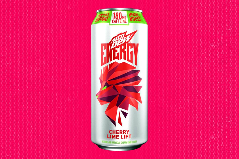 Cherry Lime Lift Mtn Dew Energy Drink 1