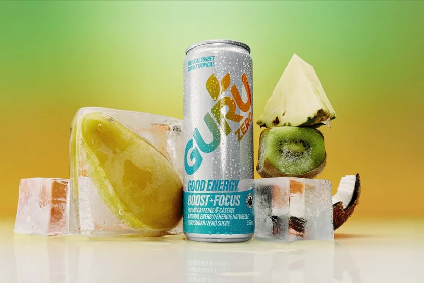 Tropical Sorbet Guru Energy Drink