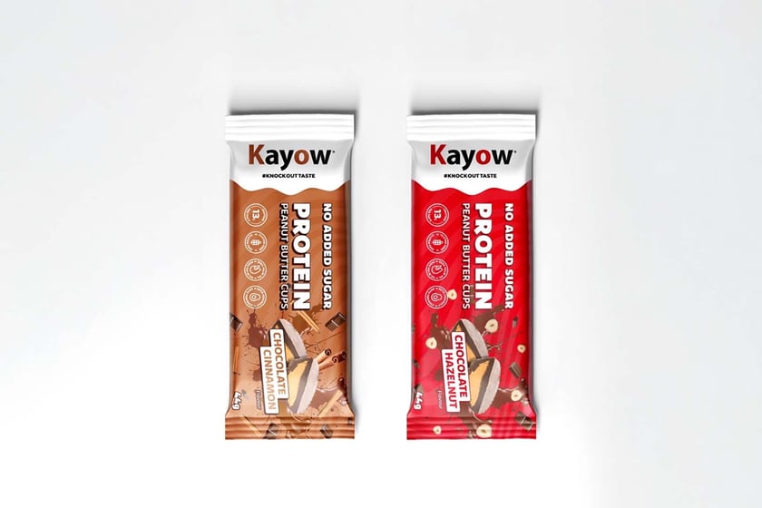 Kayow Chocolate Cinnamon And Hazelnut Protein Peanut Butter Cups