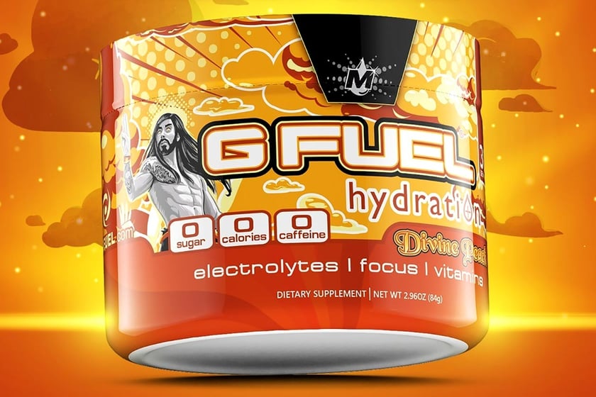 G Fuel and MoistCr1TiKal confirm their Divine Peach flavor for