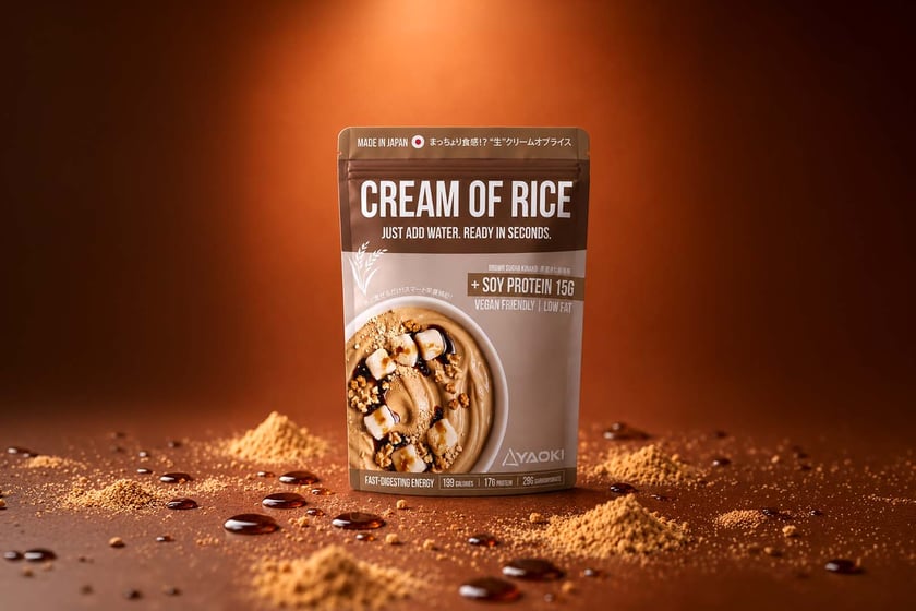 Yaoki Brown Sugar Kinako Soy Protein Cream Of Rice
