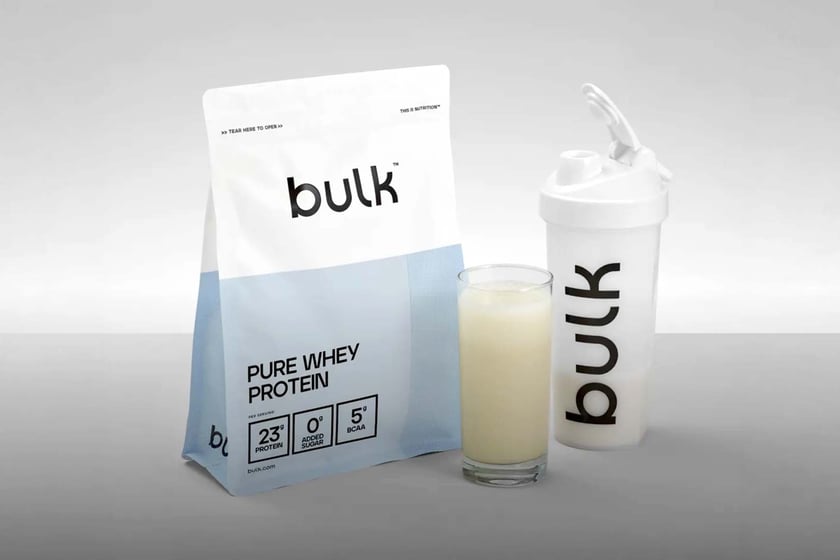 Bulk Revamps Pure Whey Protein