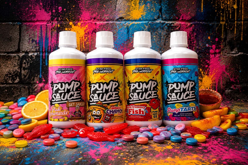 Pump Sauce Pumptarts And Red Gummy Fish