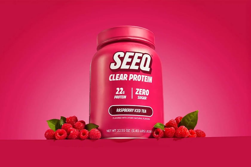 Raspberry Iced Tea Seeq Clear Protein