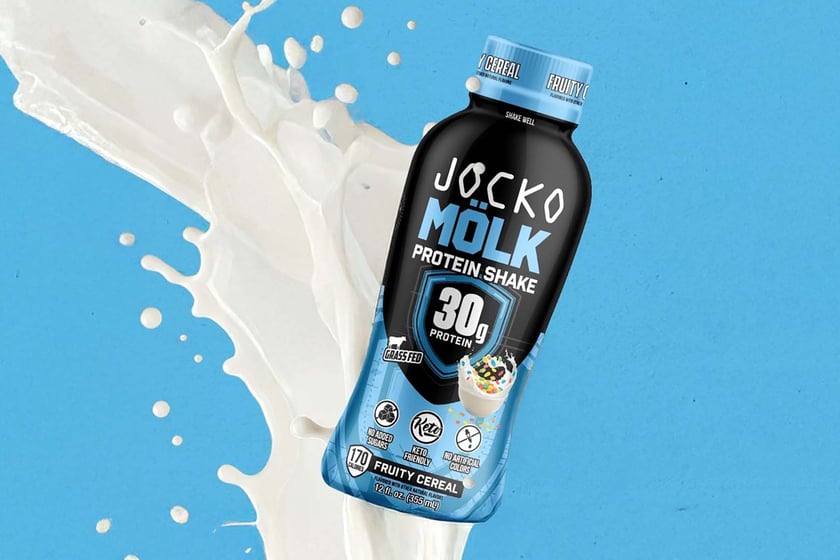 Fruity Cereal Jocko Molk Protein Shake