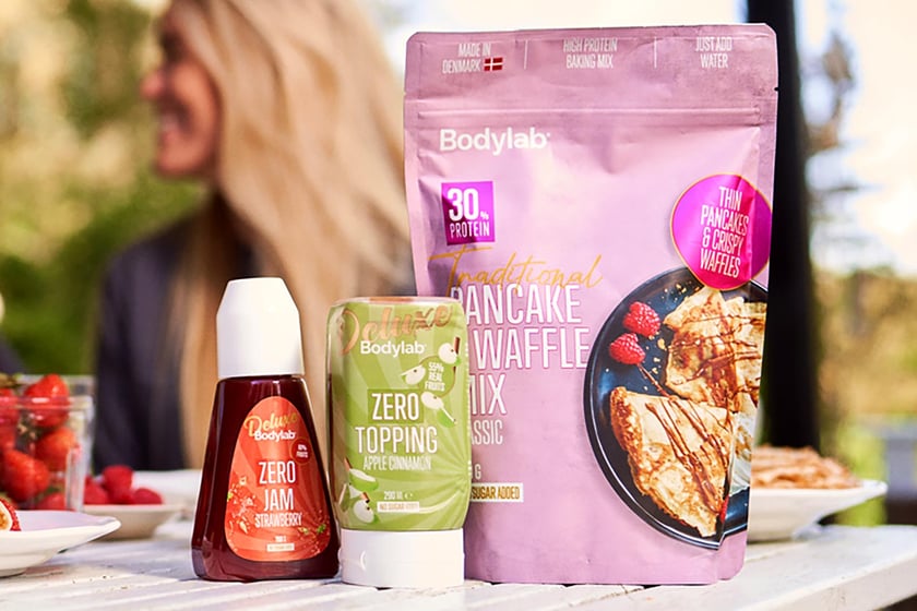 Bodylab Tradtiional Pancake Mix And Toppings