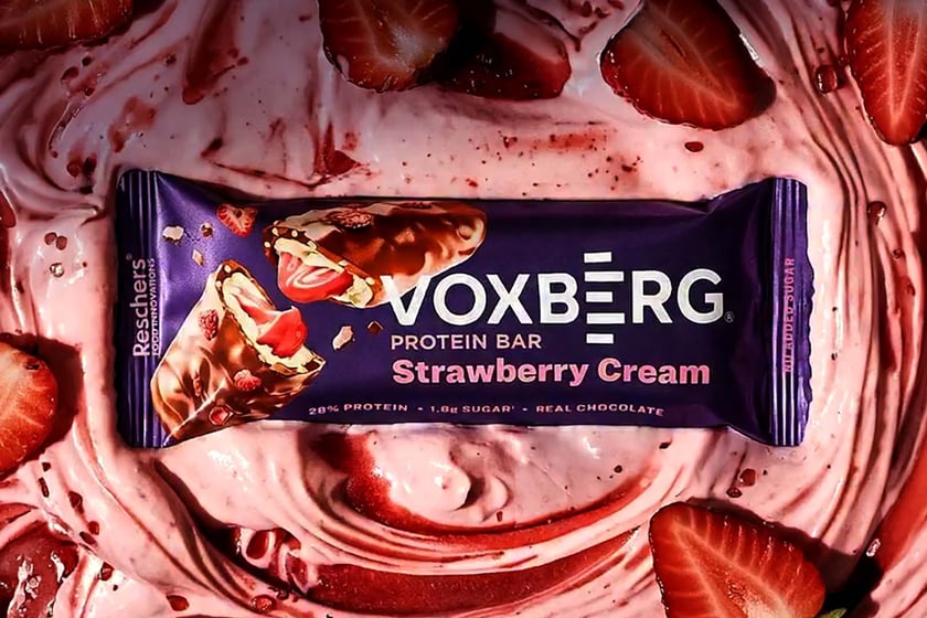 Strawberry Cream Voxberg Protein Bar
